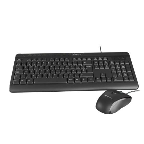 KLIPX COMBO TECLADO + MOUSE INALAMBRICO 2,4GHZ ESPAÑOL (KCK